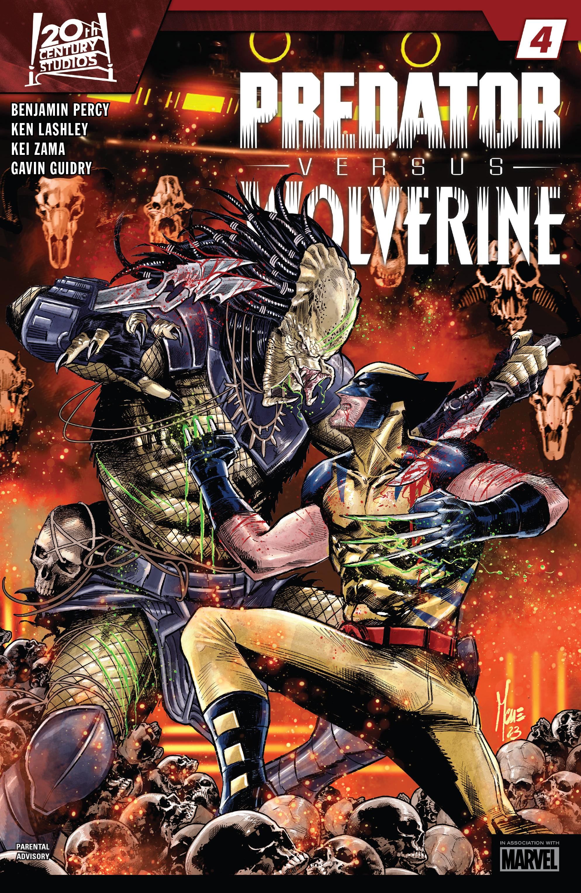 Predator Versus Wolverine #4 Cover A