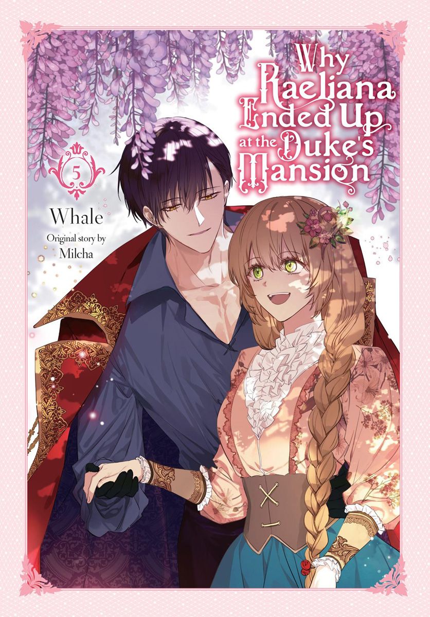Raeliana and the Duke in Why Raeliana Ended Up at the Duke's Mansion