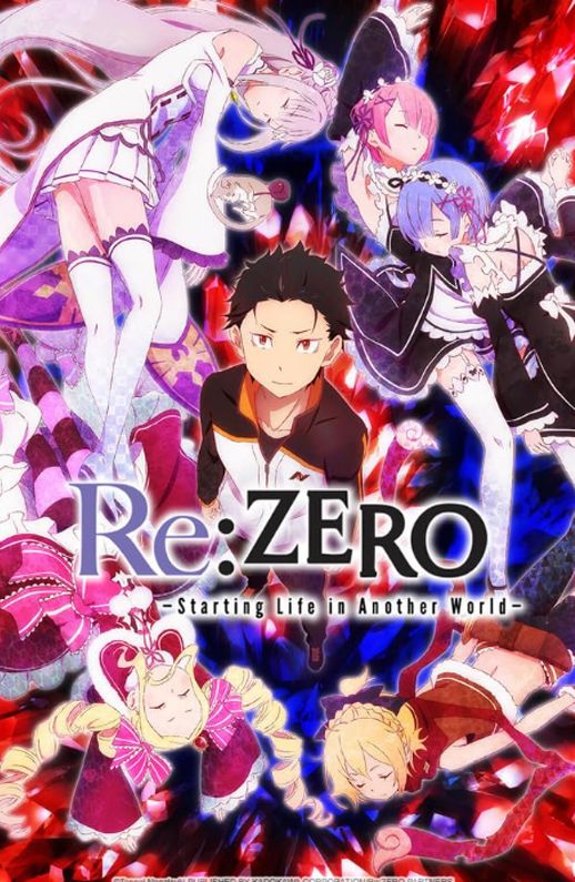 Re Zero Starting Life In Another World anime cover art