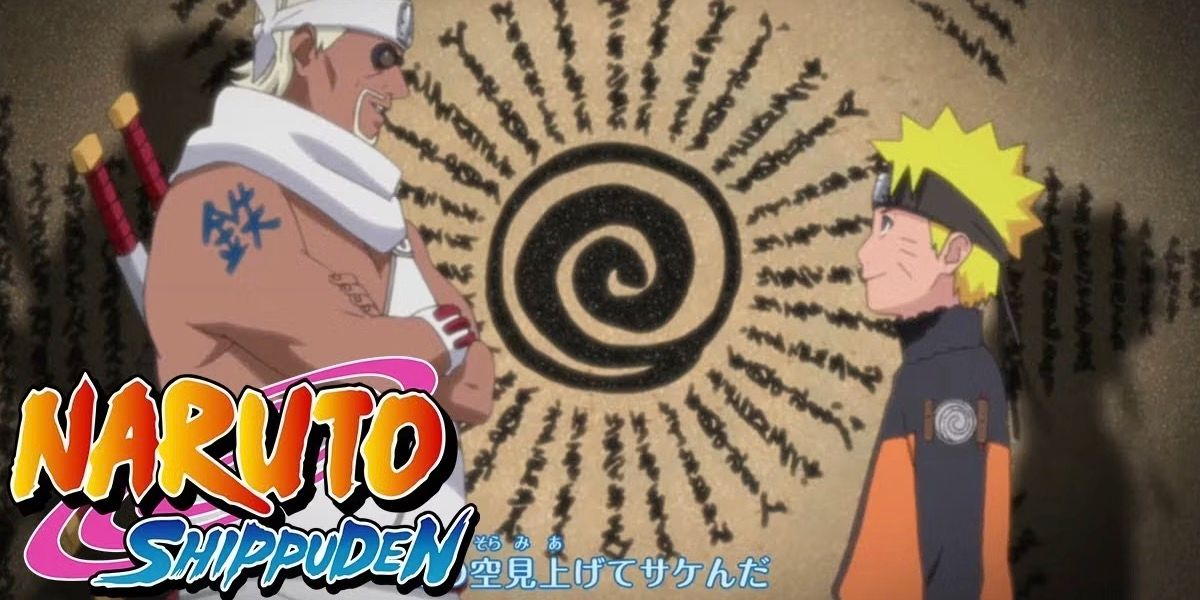 Naruto Shippuden Opening 9 showing Naruto and Killer Bee