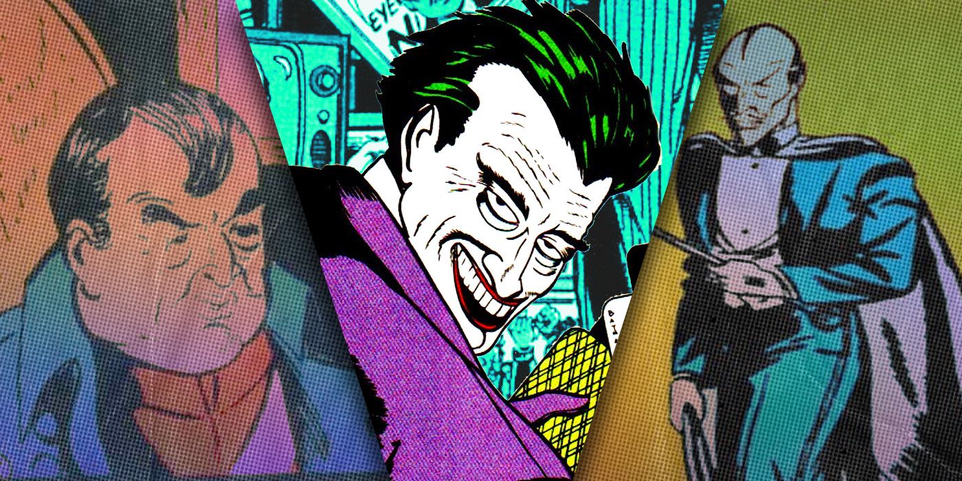 Split Images of Classic Batman Villain