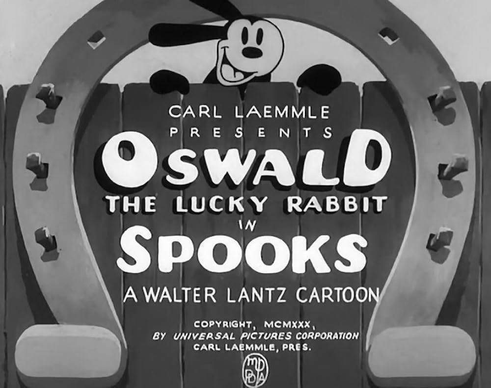 Oswald the lucky rabbit in Spooks (1930)