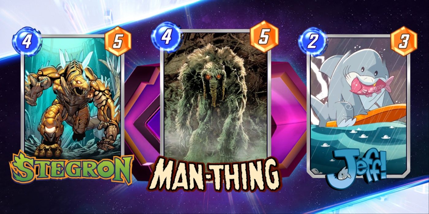 The Spotlight Cache selection for December 5th includes Man-Thing, Stegron and Jeff