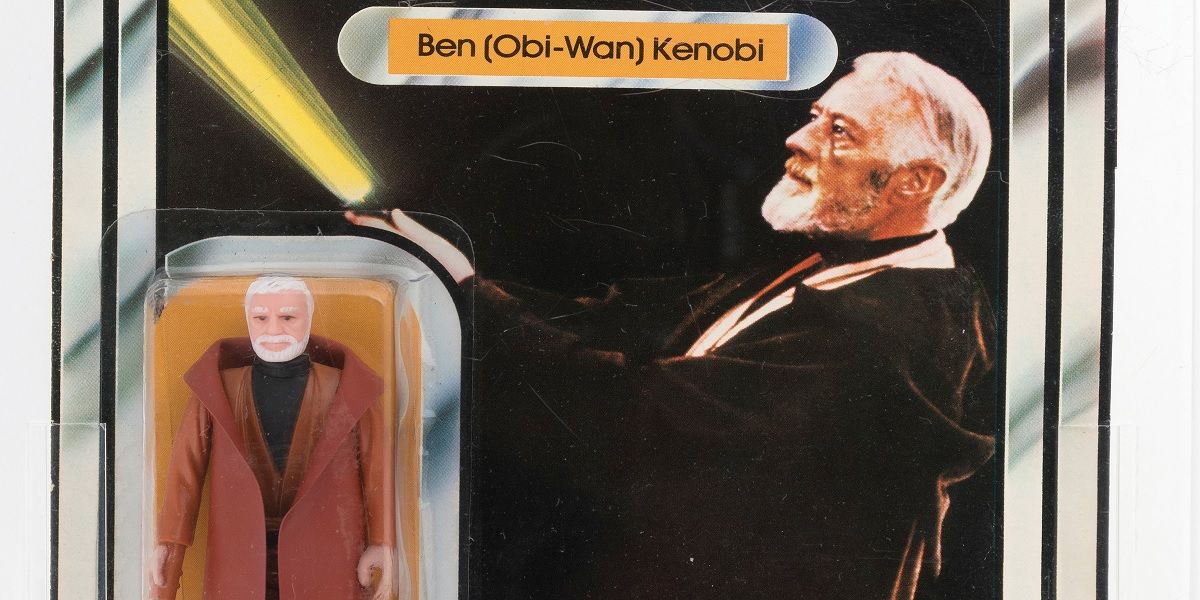 Double Telescoping Obi Wan Kenobi figure from Star Wars