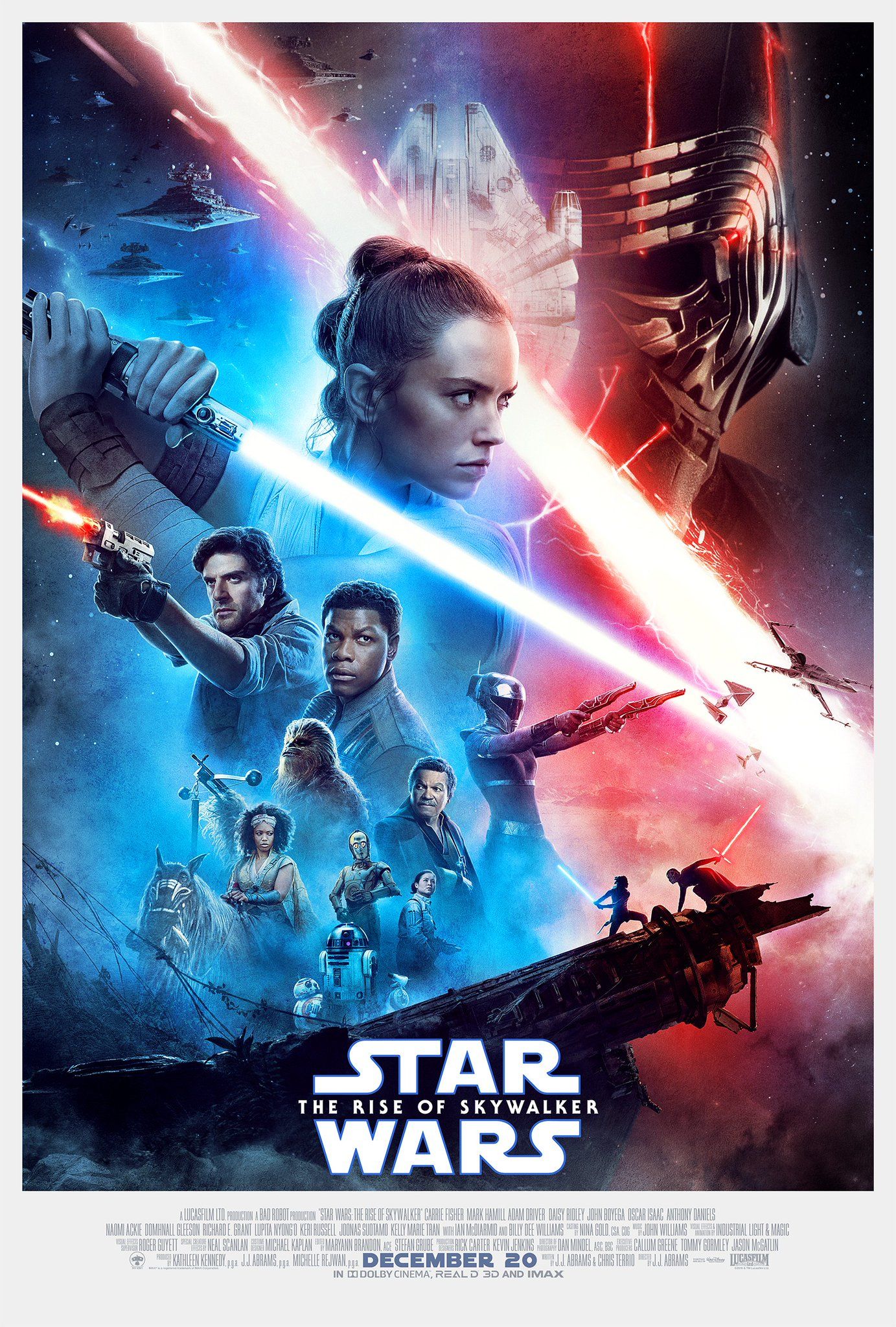 Star Wars Episode IX - The Rise of Skywalker Film Poster