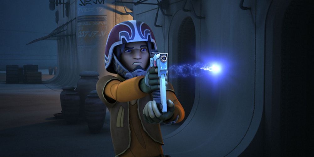 Ezra bridger lightsaber best sale blaster