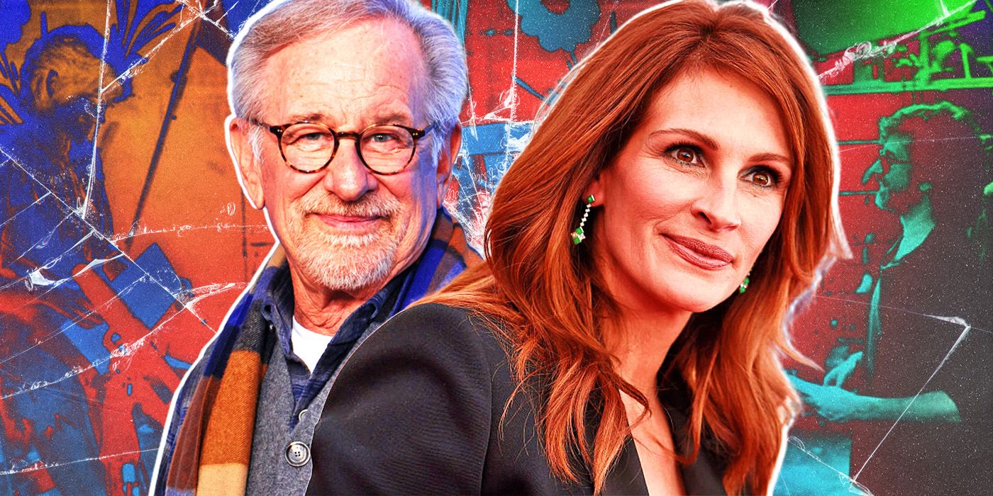 Steven Spielberg and Julia Roberts