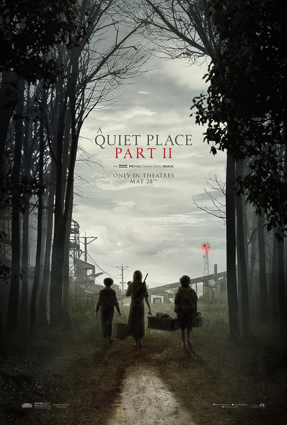 The Abbott Family Heads to the City on the A Quiet Place Part II Poster