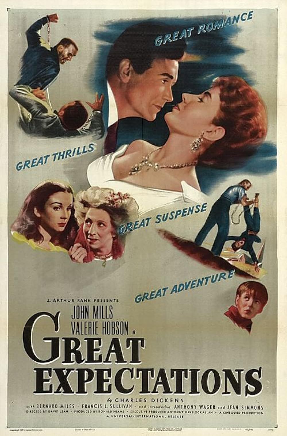 The Cast on the Great Expectations Poster