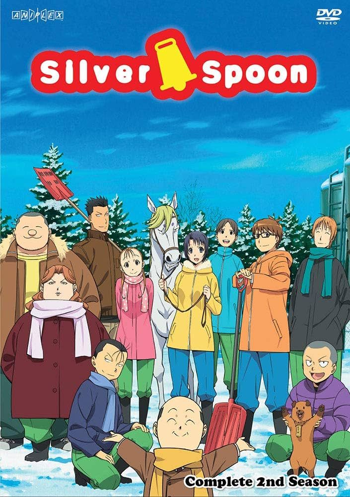 The Cast Stand Together on the Silver Spoon DVD Cover