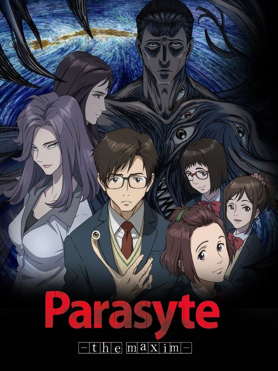The Cast Stands Together on the Parasyte The Maxim Poster