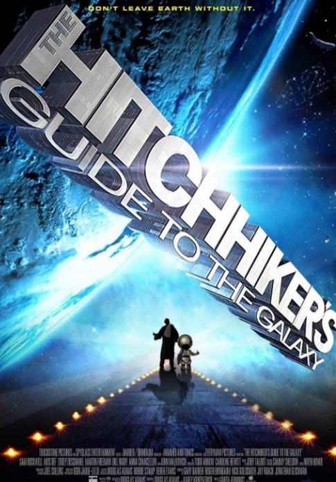 The Hitchhiker's Guide to the Galaxy Movie Poster-1