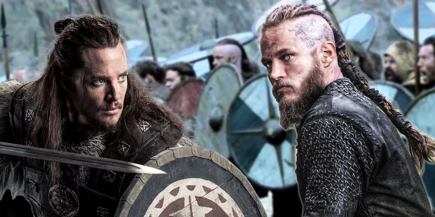 The Last Kingdom vs Vikings with Alexander Dreymon as Uhtred and Travis Fimmel as Ragnar Lothbrok
