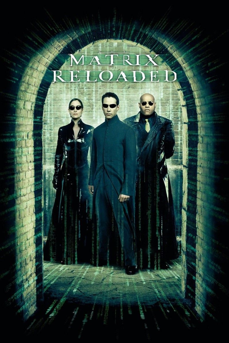 The Matrix Reloaded Film Poster
