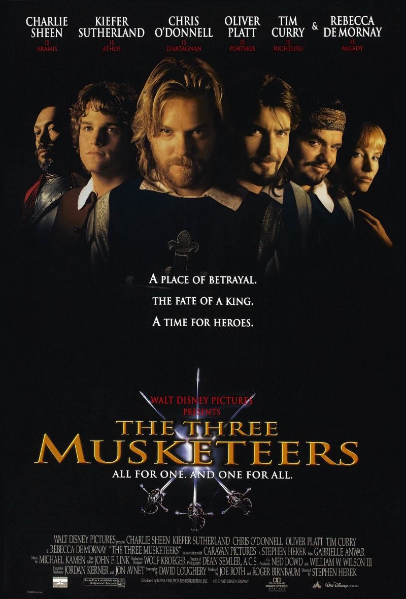 The Three Musketeers 1993 Film Poster