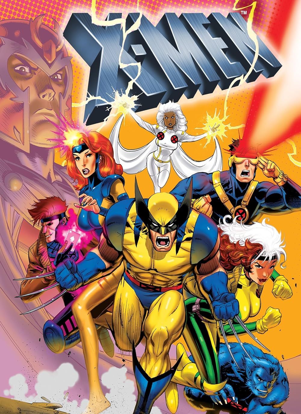 Os X-Men na promoção da série animada X-Men
