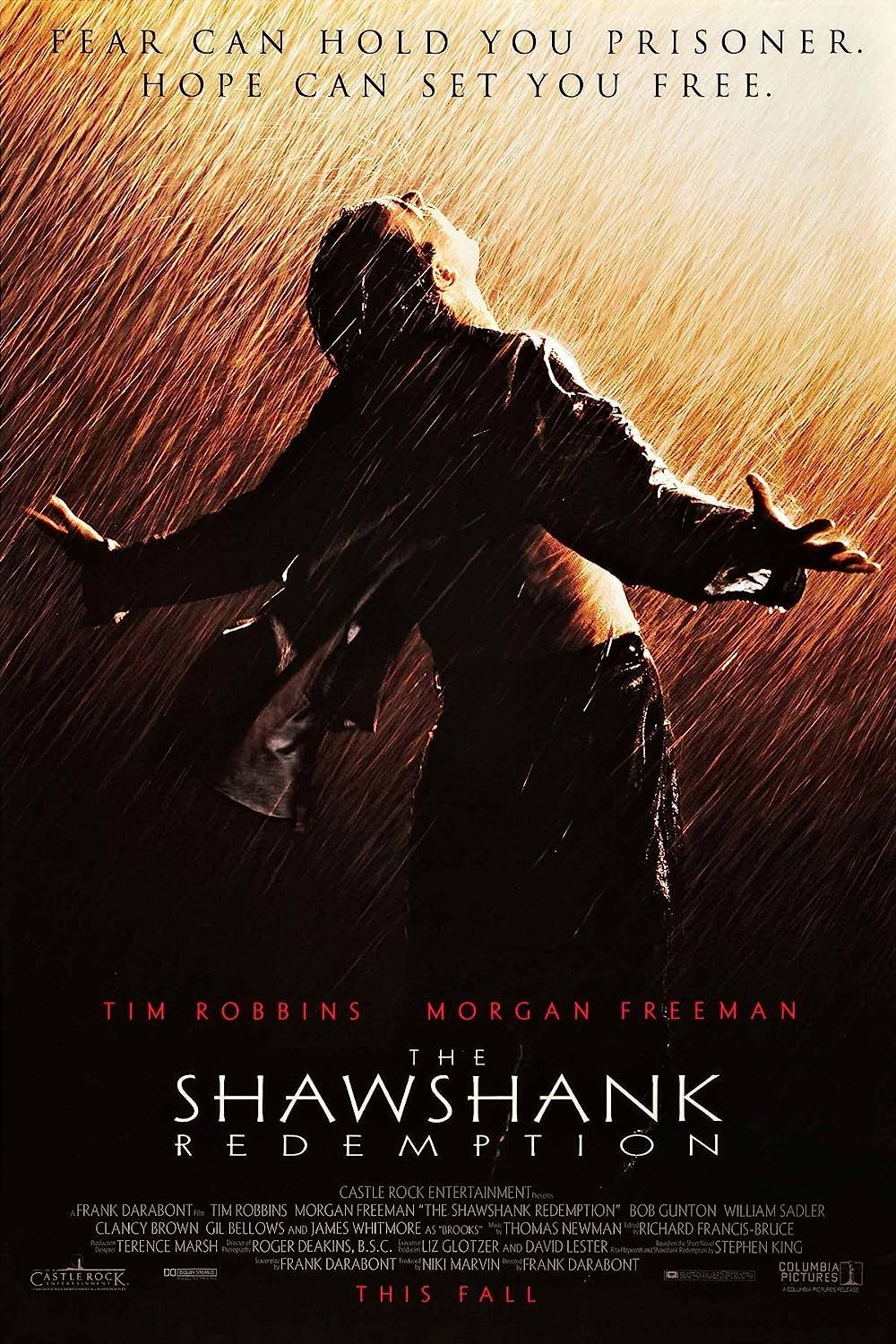 Tim Robbins em A Redenção de Shawshank (1994)