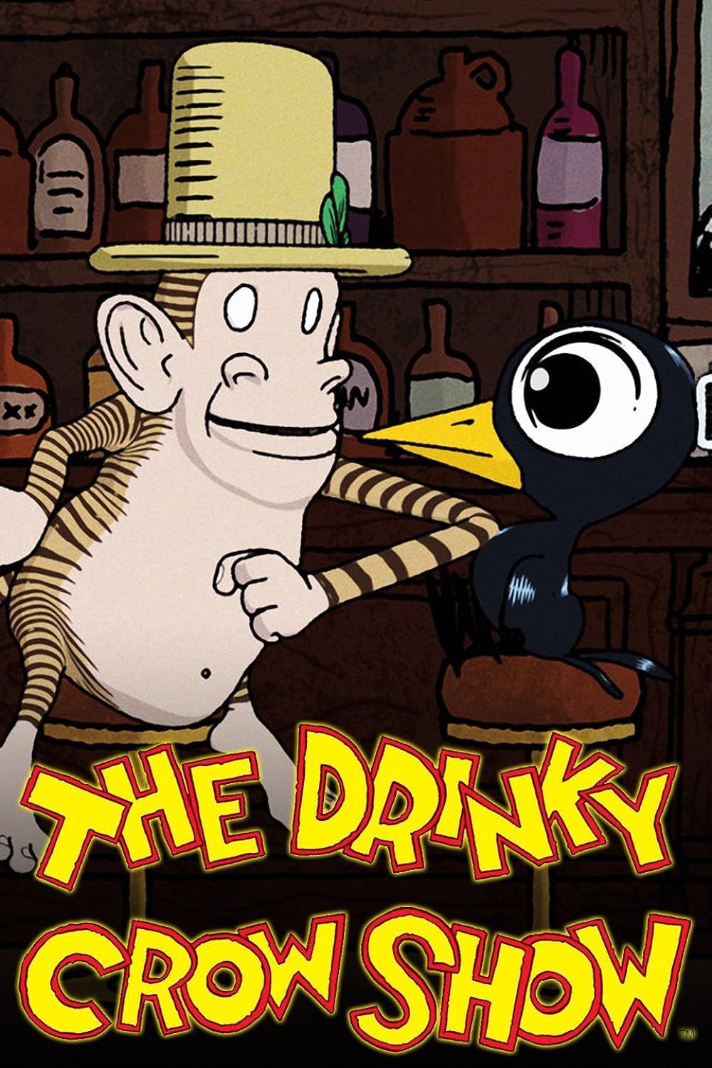 Uncle Gabby and Drinky Crow in The Drinky Crow Show