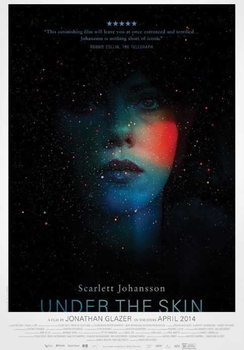 Under the Skin movie poster 2014 Scarlett Johansson