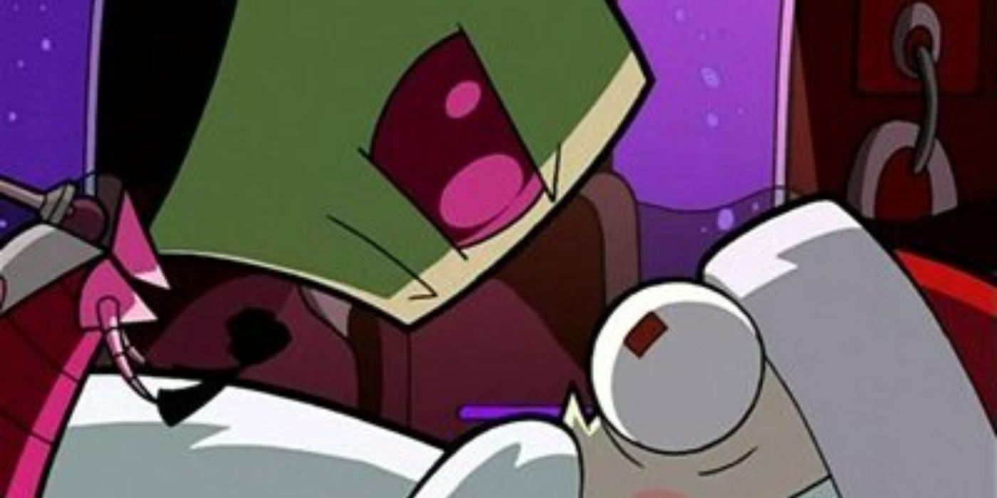 Zim and Santa Claus invader "The most horrible X-Mas of all time"