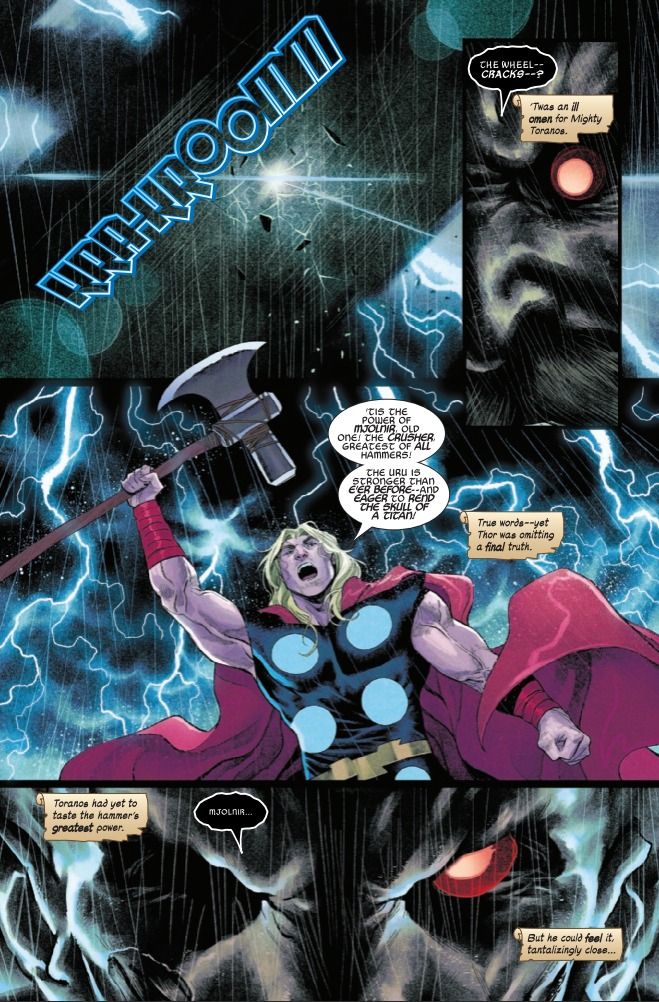 Marvel's New Thor Corps Battles the Elder God Toranos