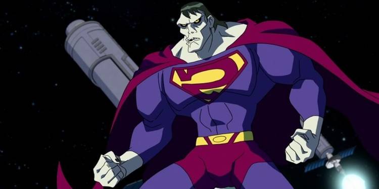 10 vezes que o Bizarro apareceu em filmes e séries 6 Cena de As Aventuras da Liga da Justiça - Armadilha do Tempo (Reprodução)