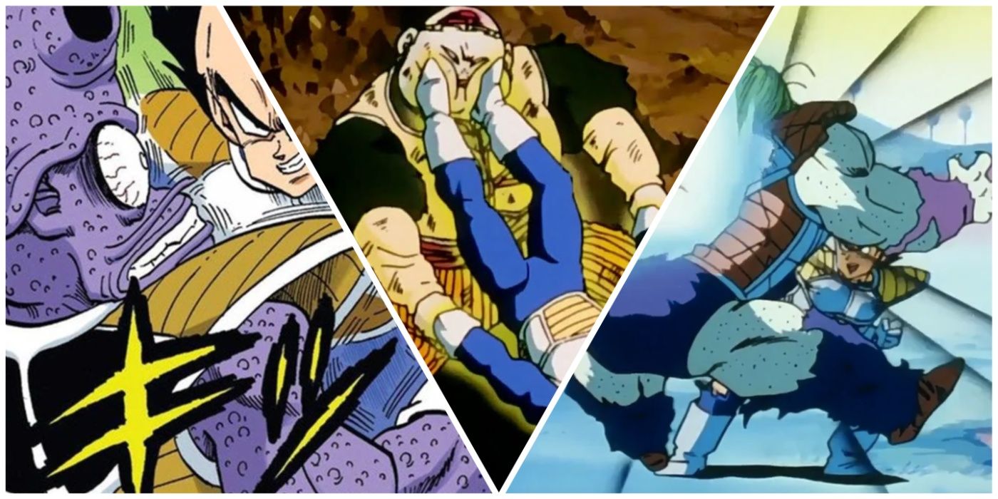 Vegeta kills Cui, Android 19, and Zarbon from Dragon Ball.