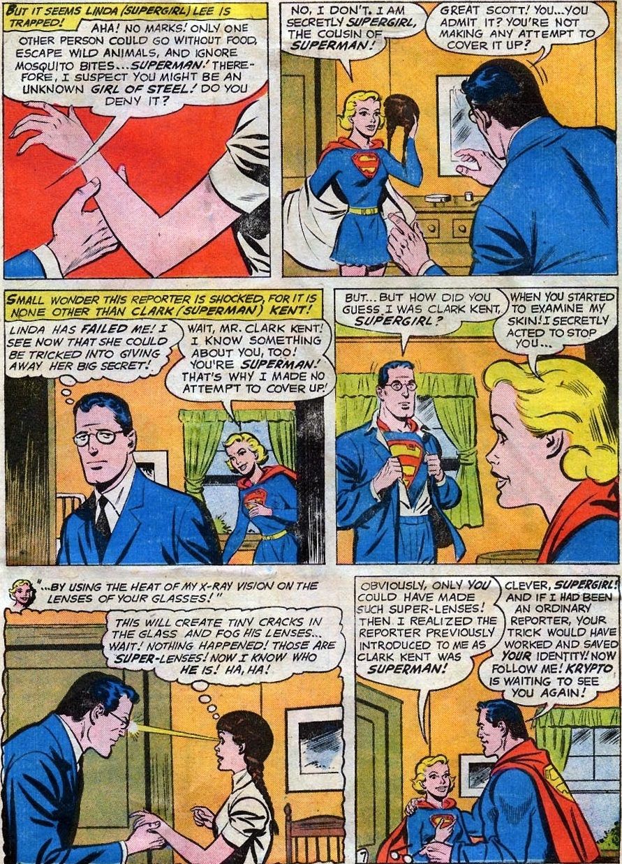 Supergirl turns the tables on Superman