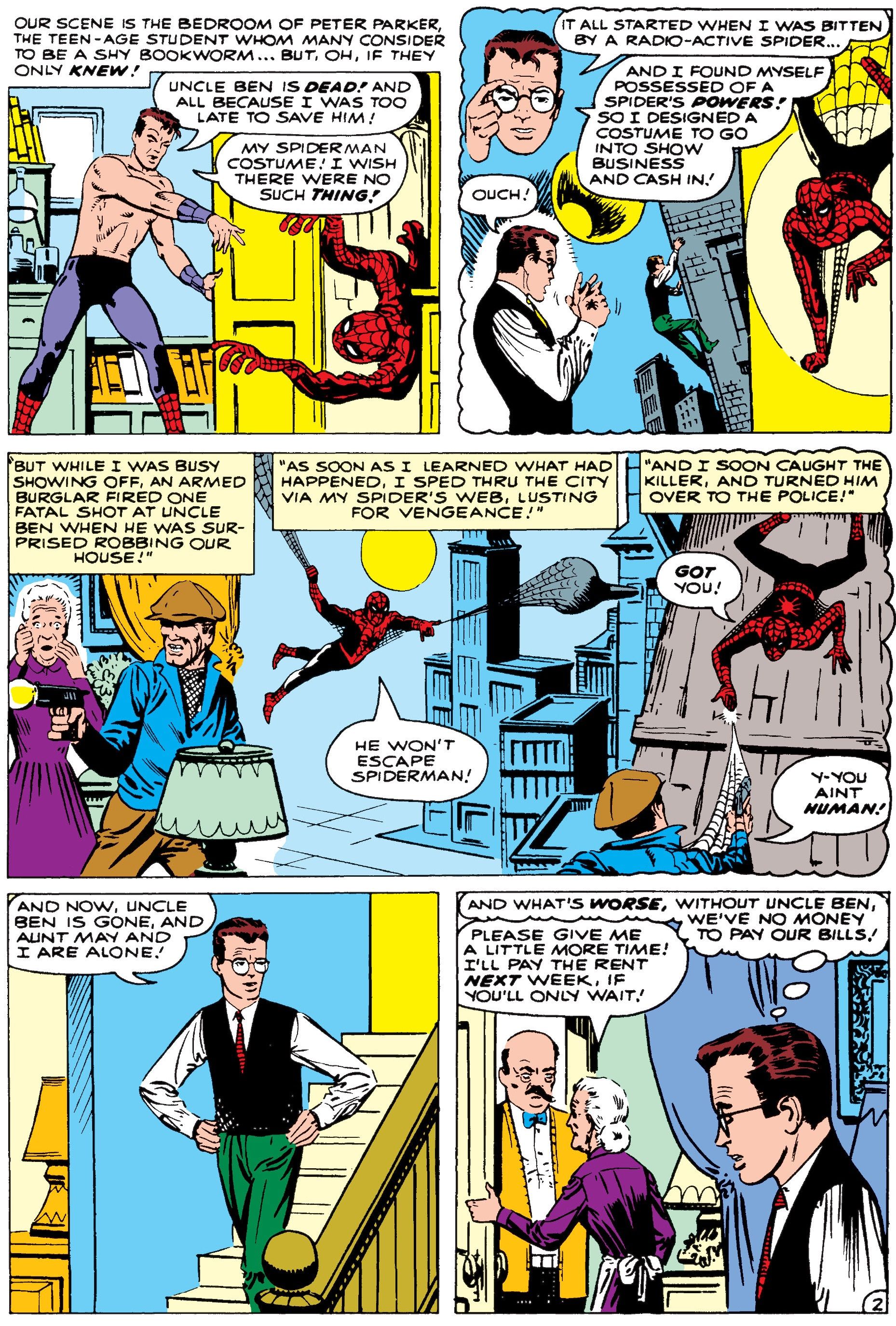 Peter Parker está zangado com sua fantasia