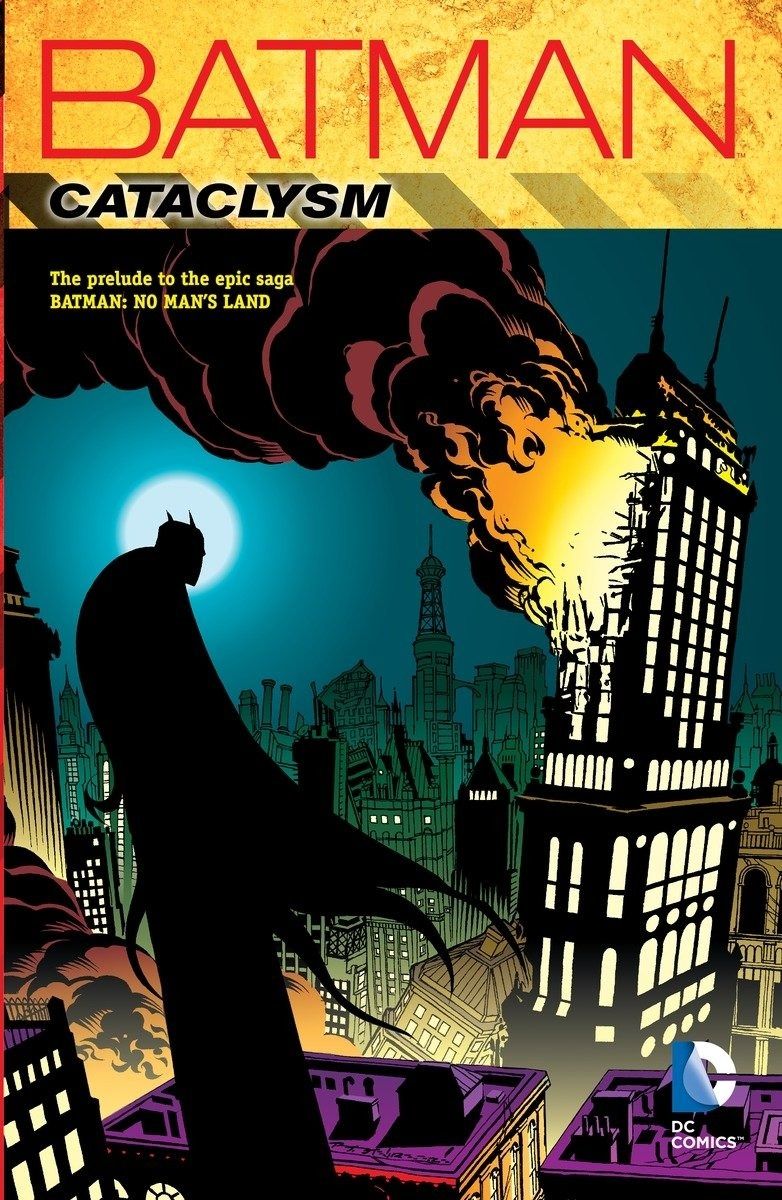 The cover of the Batman: Cataclysm TPB