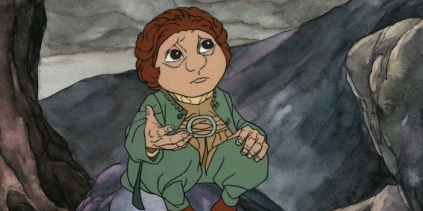 Bilbo Bolseiro na versão animada de O Hobbit