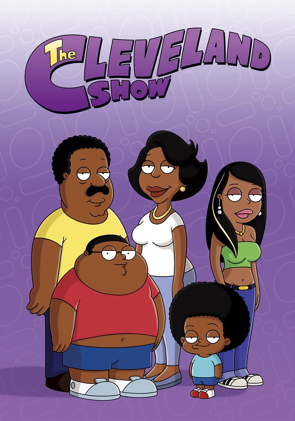 Cleveland's family on the poster for the Cleveland Show