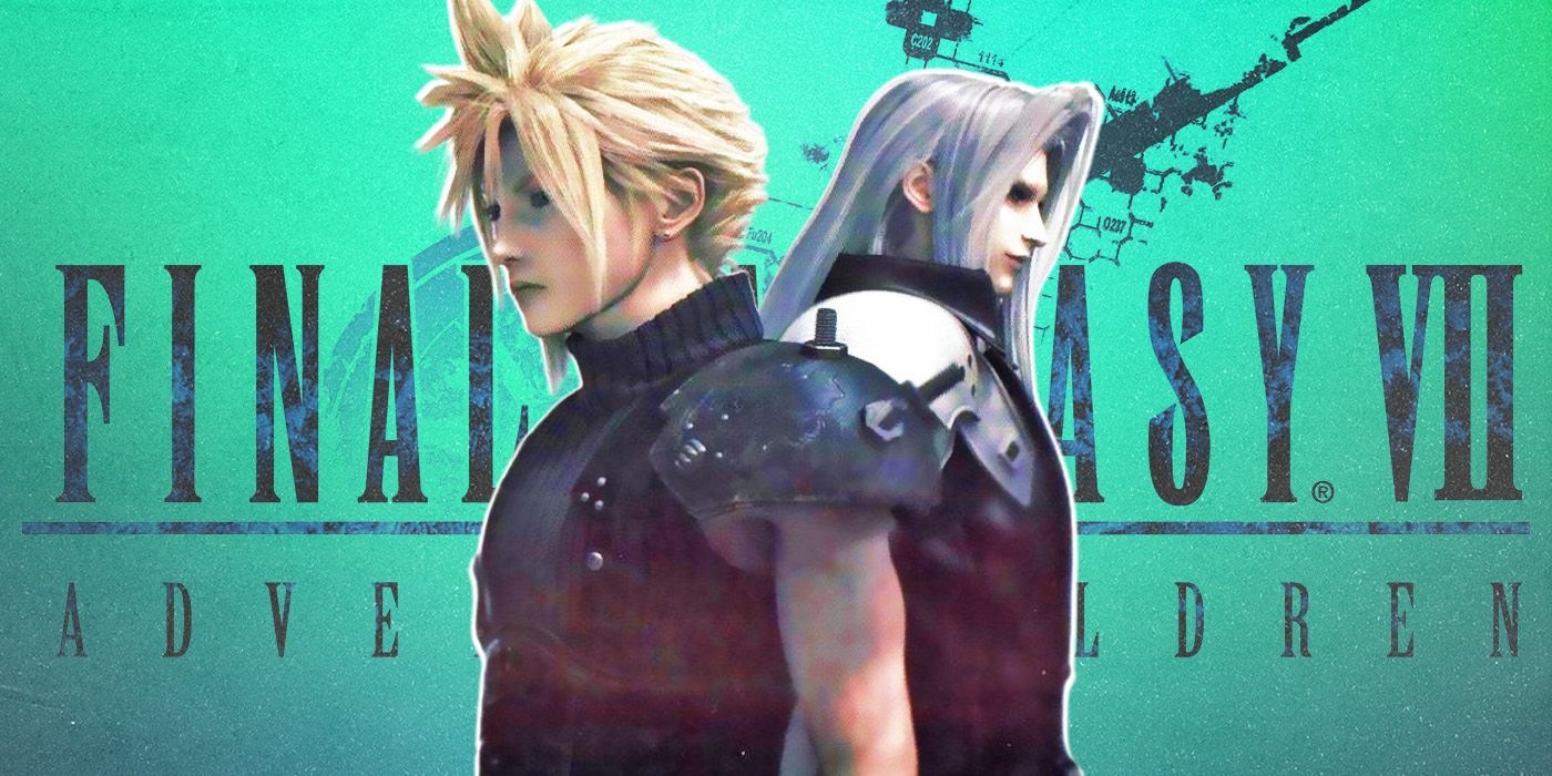 Cloud and Sepiroth Final Fantasy 7 Advent Childern