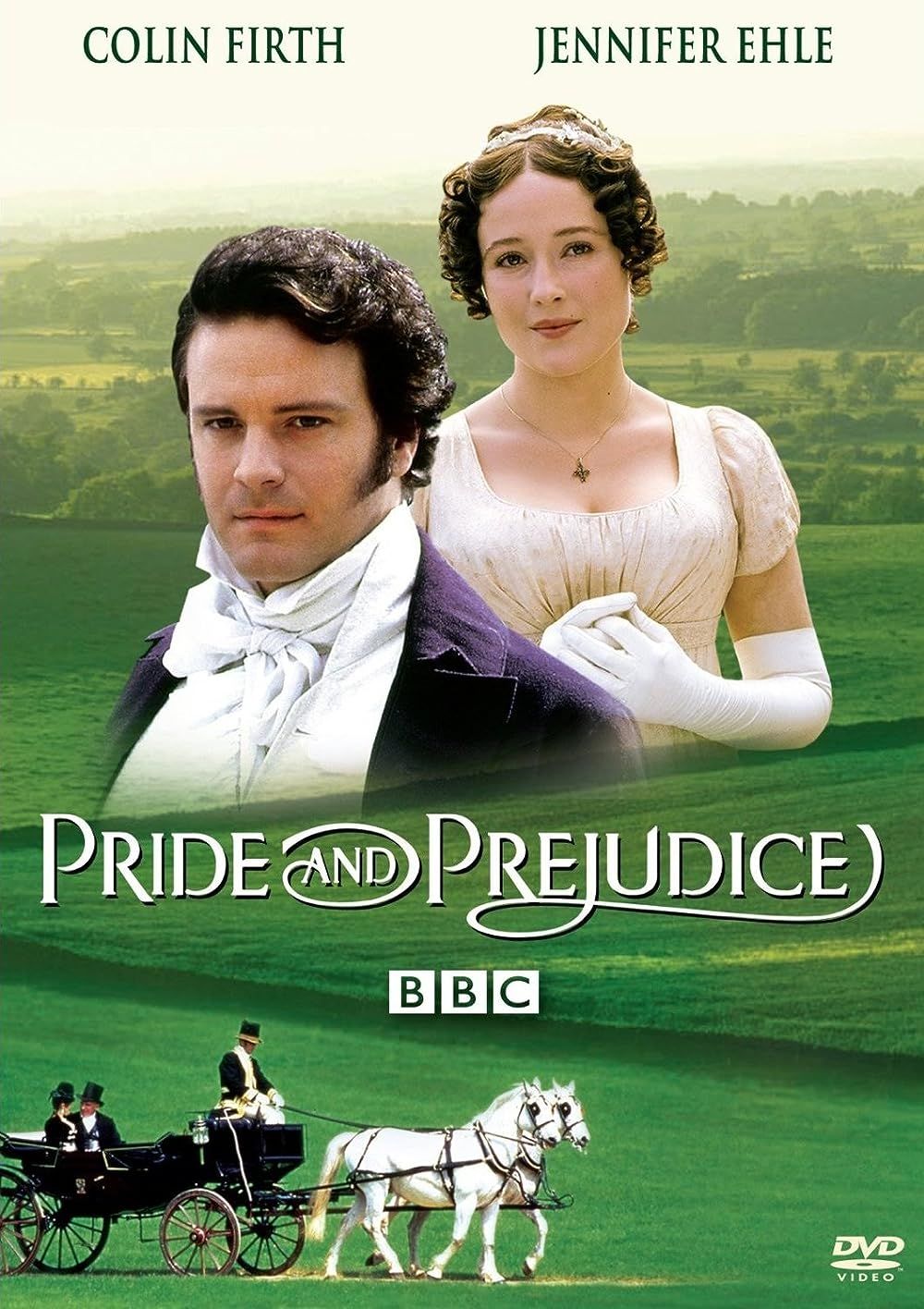 Colin Firth and Jennifer Ehle on the poster of Pride and Prejudice
