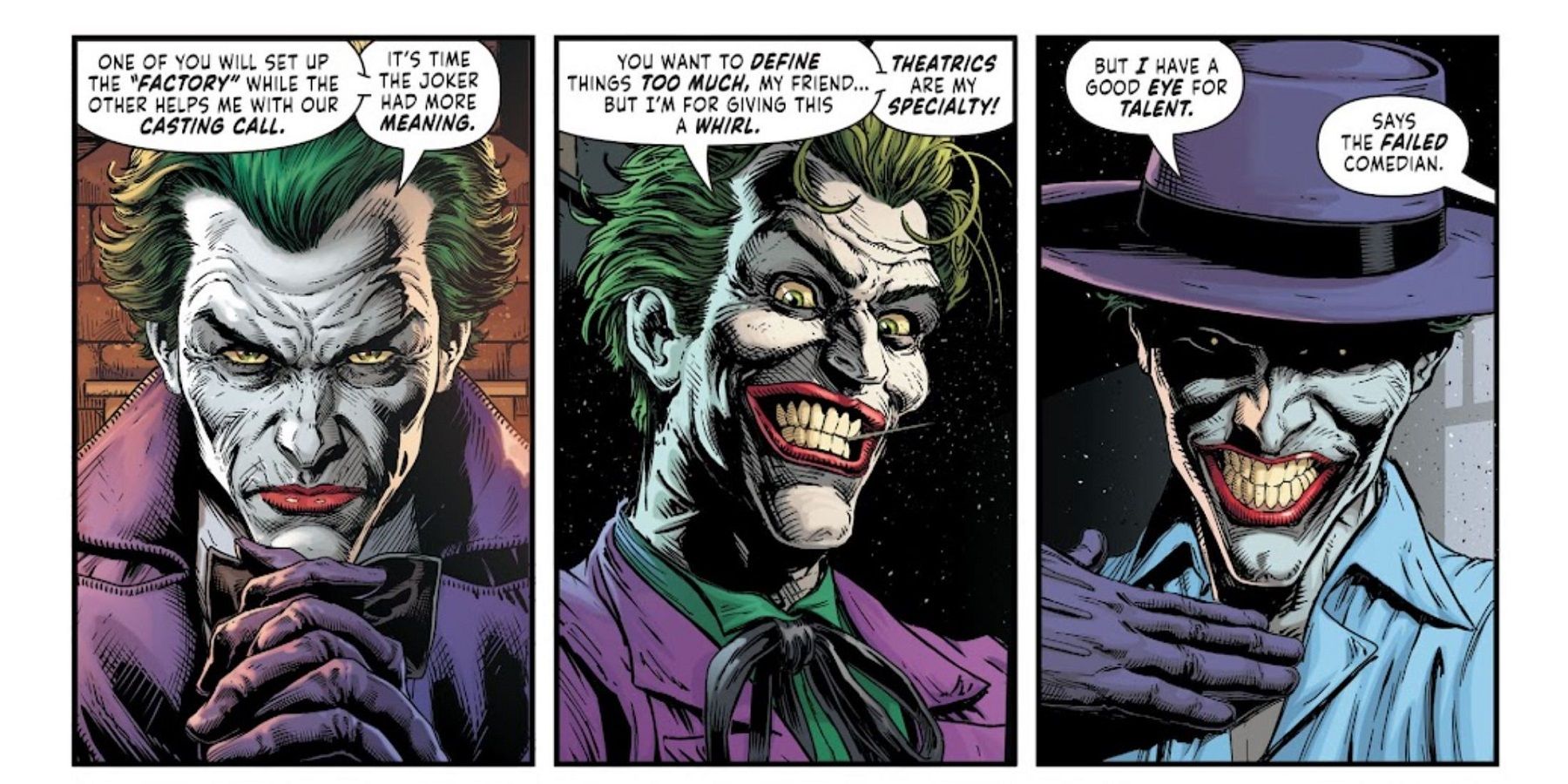 10 cómics para fanáticos de Batman que aman el chiste asesino