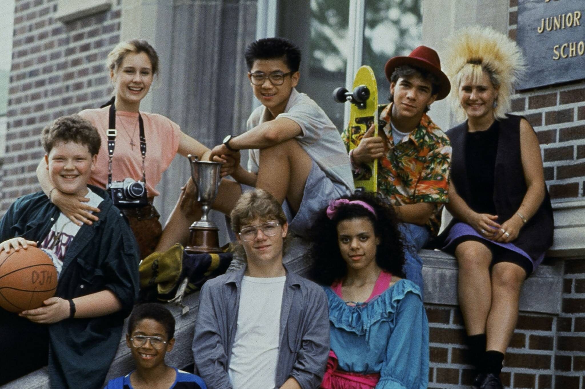 The original Degrassi Junior High School cast