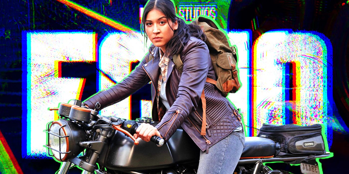 Echo: Alaqua Cox as Maya Lopez with Motorbike