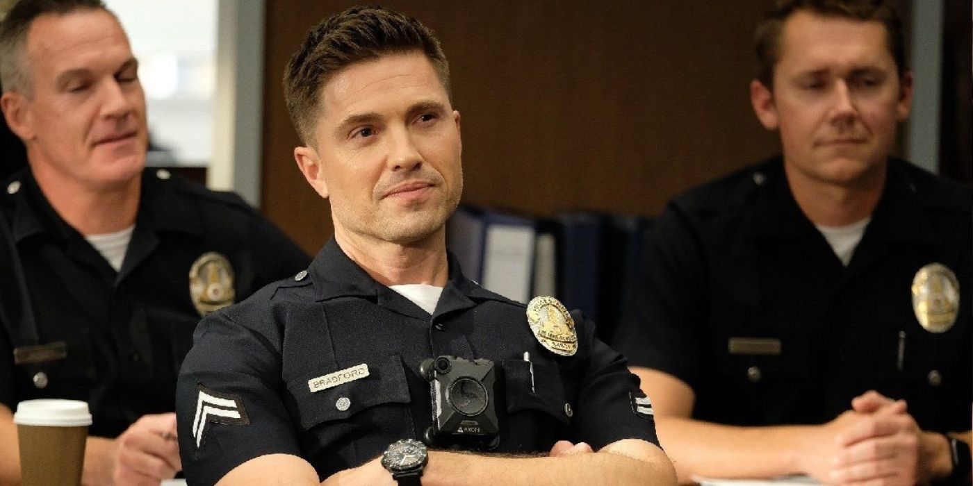 Eric Winter as Tim Bradford on The Rookie