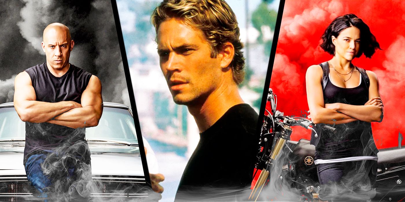 Fast and Furious' Brian O'Connor, Dominic Toretto and Letty Ortiz