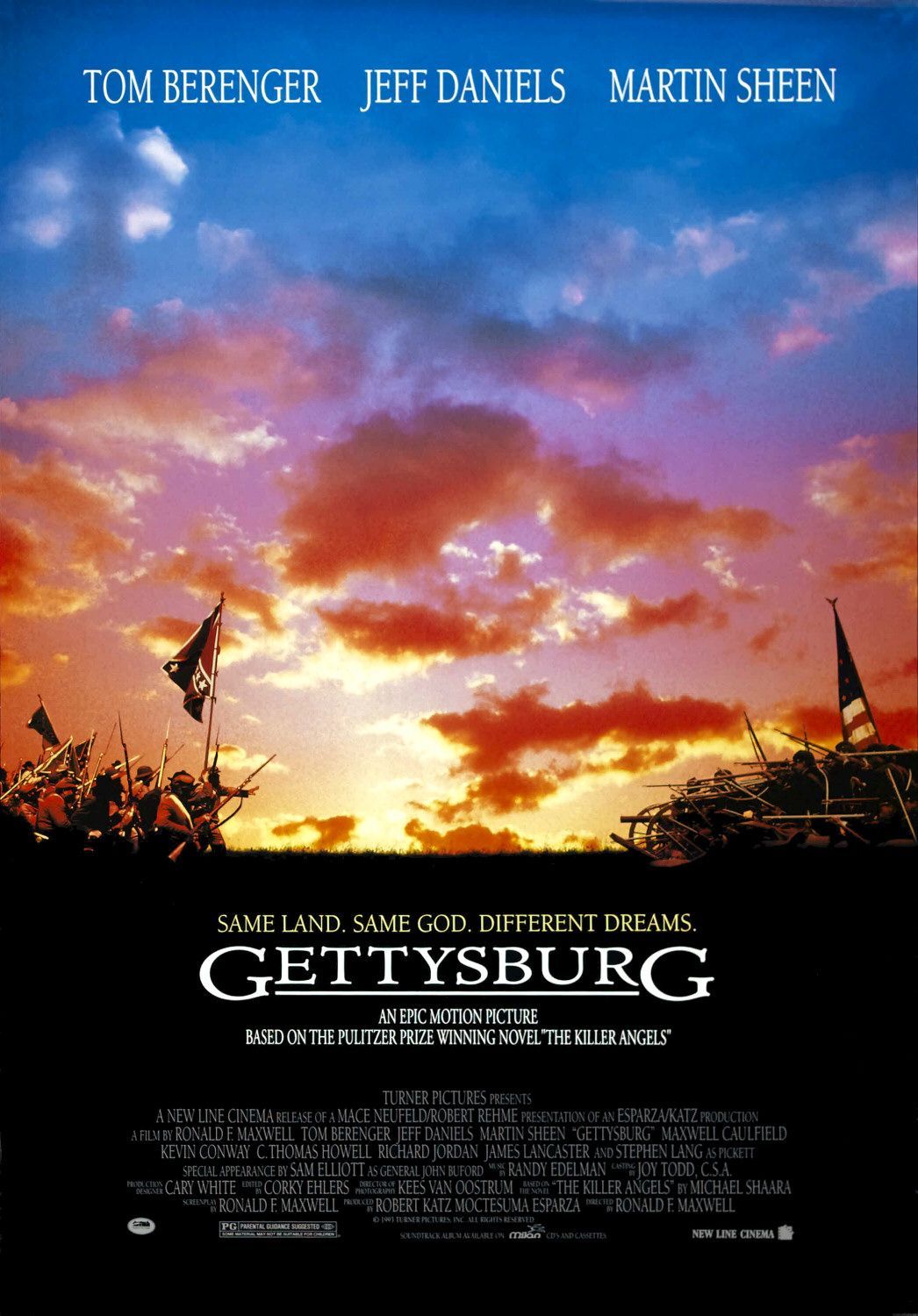 Gettysburg Film Poster