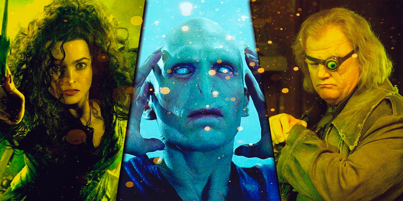 Harry Potter Voldemort, Mad-Eye moody and Bellatrix