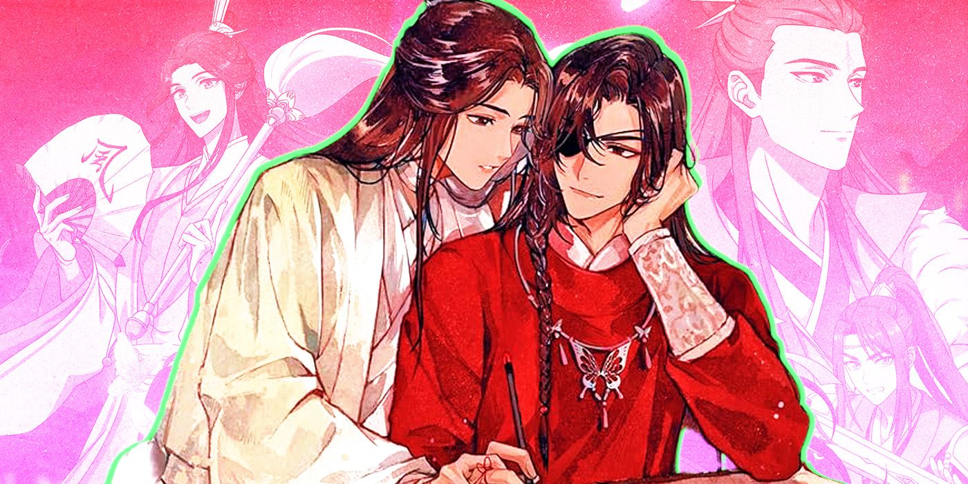 Hua Cheng and Xie Lian in Heaven Official's Blessing