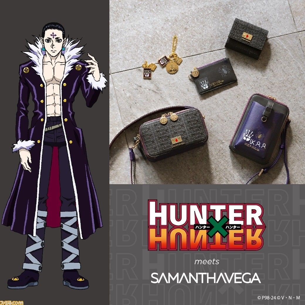 hunter x hunter samantha vega collaboration chrollo version