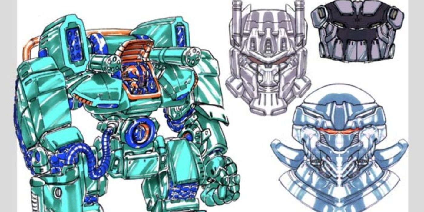 Arte conceptual del Immorticon de Transformers: Transtech.