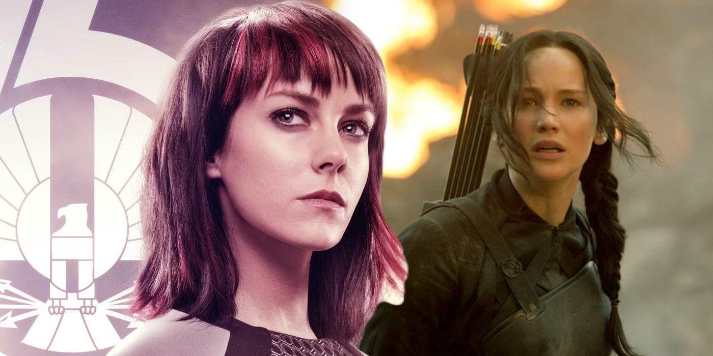 Split: Johanna Mason and Katniss Everdeen in the Hunger Games