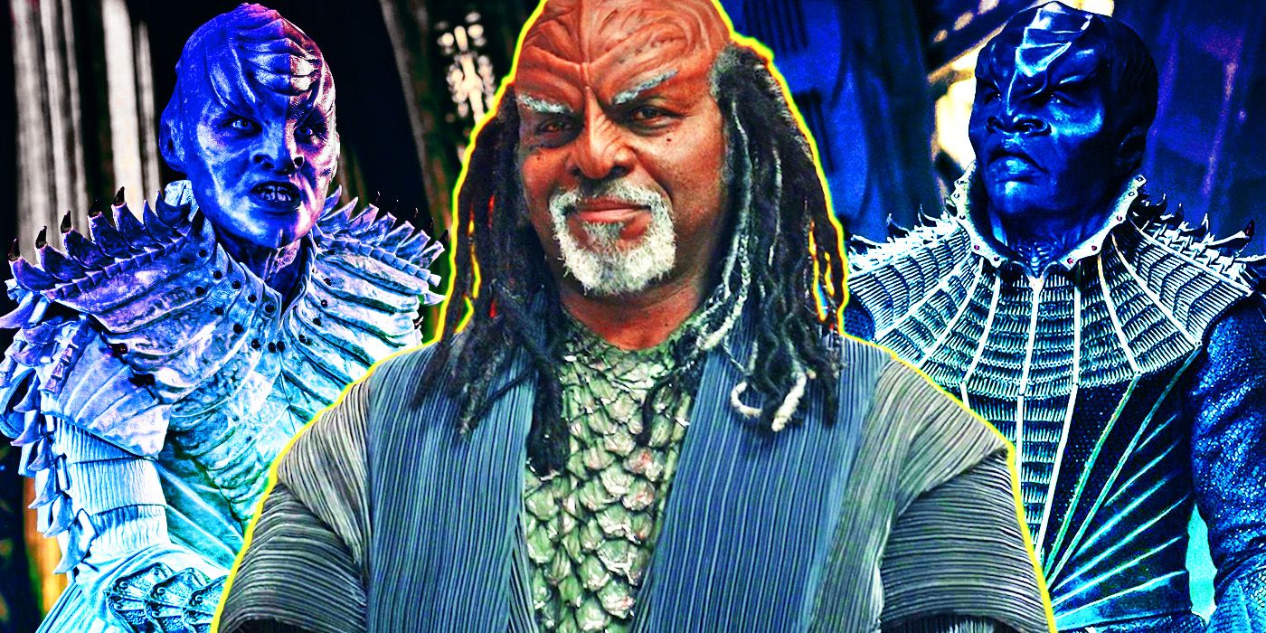 Klingons from Star Trek Strange New Worlds and Discovery