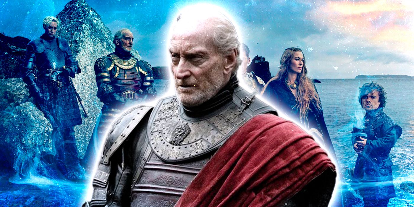 Custom Image of Tywin Lannister with his Family in the background from Game of Thrones