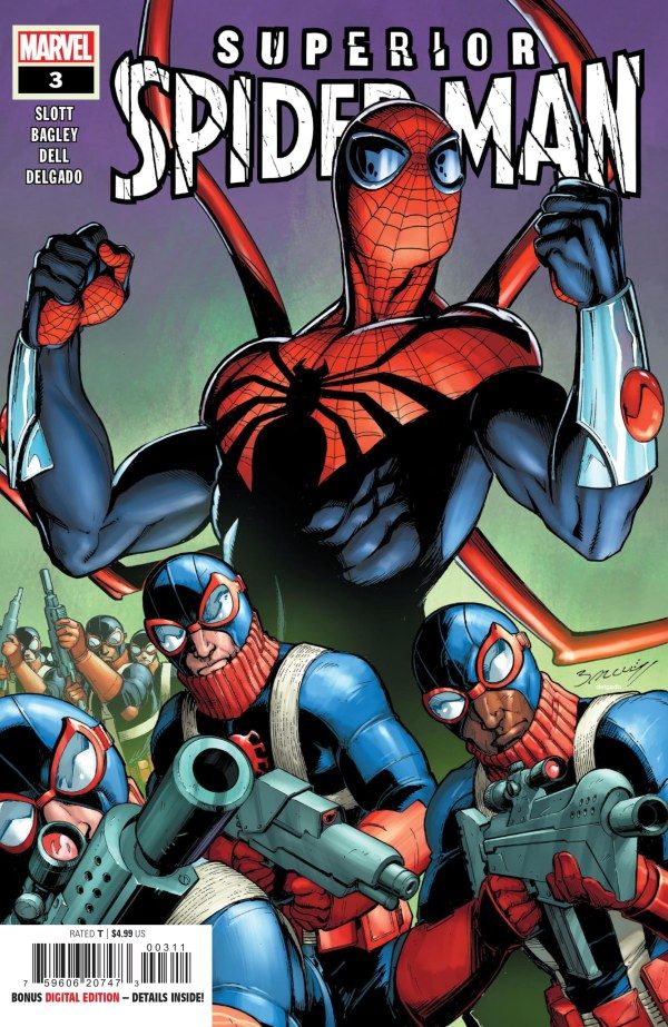 Capa superior do Homem-Aranha #3.