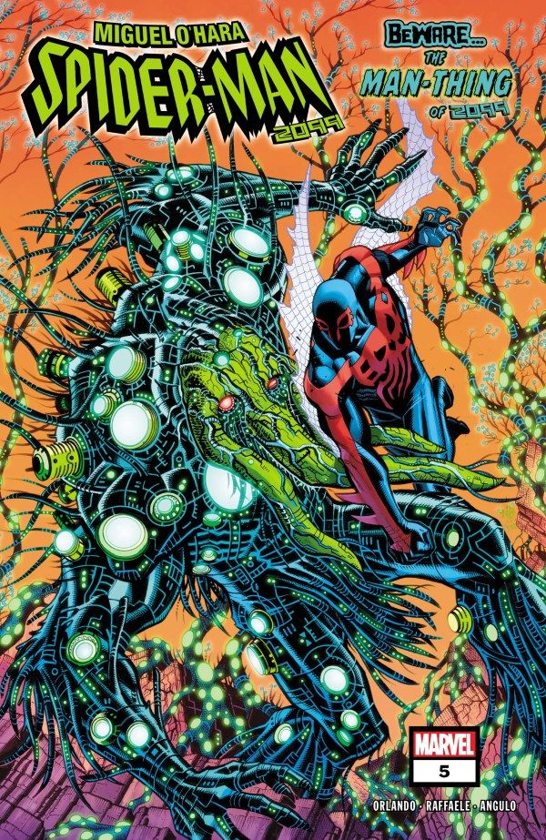 Miguel O'Hara: Capa do Homem-Aranha 2099 #5.