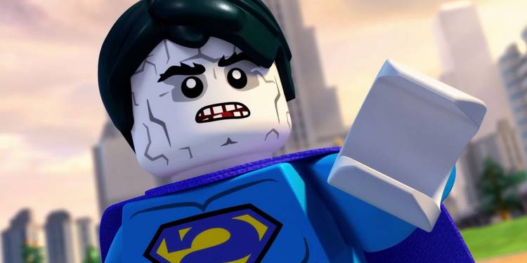 10 vezes que o Bizarro apareceu em filmes e séries 8 Cena de Lego - Liga da Justiça Vs. Liga Bizarro (Reprodução)